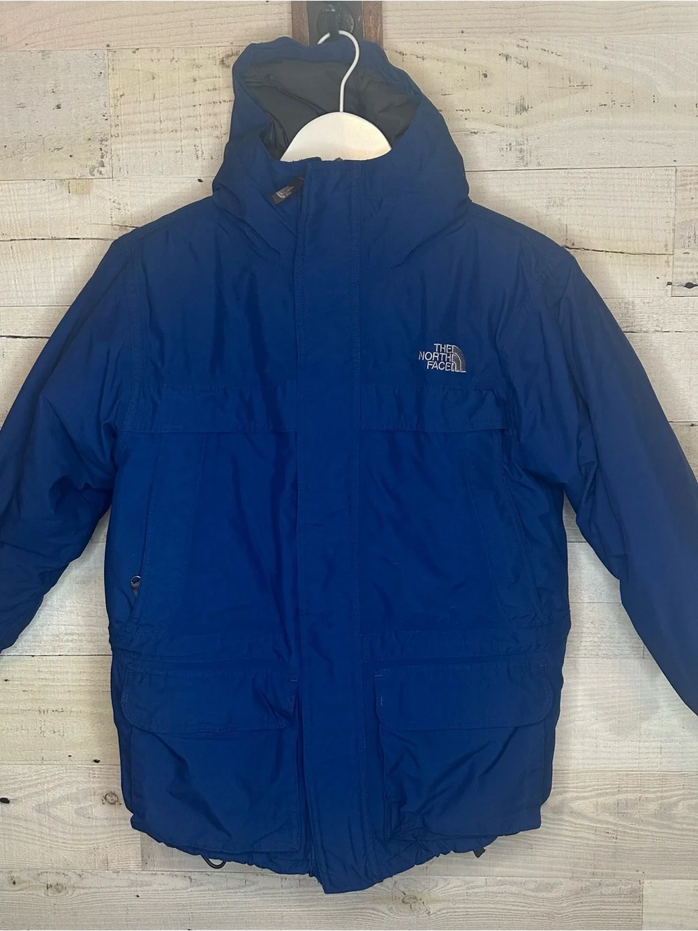 The North Face Down Parka  Blue Youth boys medium